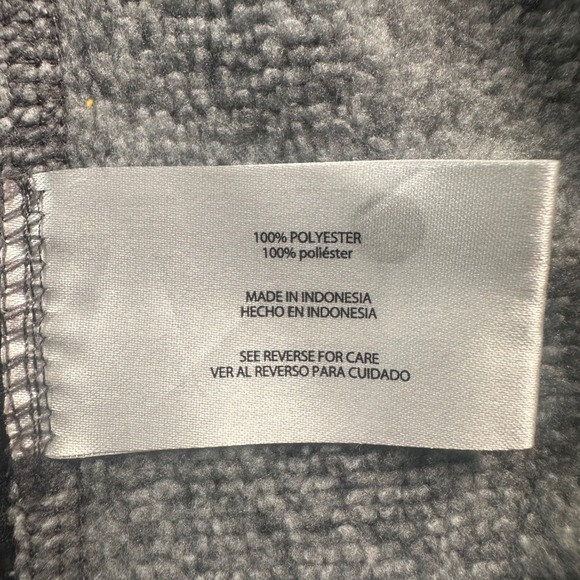 Woolrich 1/4 Zip Sweater Mens XXL Fleece Charcoal Gray Pocket Pullover Outdoors - Picture 6 of 8